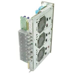 Rear view of Siemens 6ES5955-3LF11 Power Supply Unit with cooling fans and heat sink for SIMATIC S5 system – professional repair and replacement services offered by Neutronic Technologies.